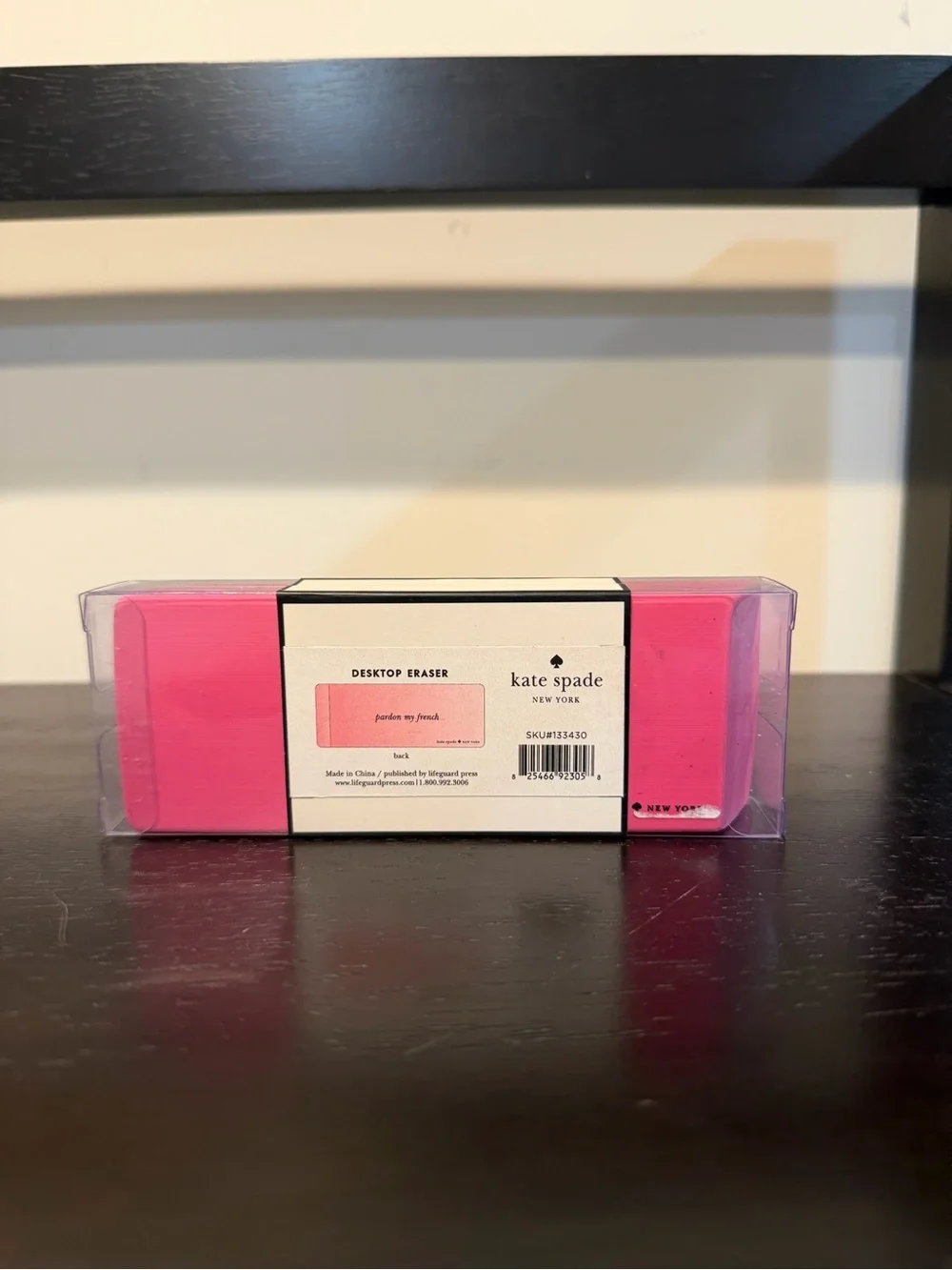 Kate Spade What’s the Word Pencil Set 10 pencils and Desktop Eraser